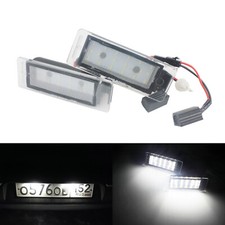 2x For Opel Vauxhall Mokka VXR8 Insignia LED Licence Number Plate Light Canbus