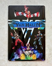 VAN HALEN AMERICAN ROCK BAND METAL SIGN MAN CAVE BAR PUB MUSIC 20 x 30cm