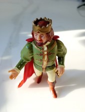 Papo Medieval King, 39014, Retired, Green Doublet, Red Cape, Sword, Crown
