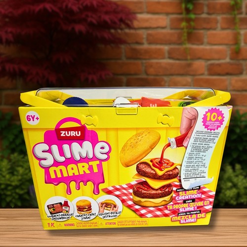 Slime mart burger basket toy - mart-burger,
