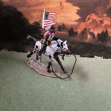 Indian Warrior On Horseback