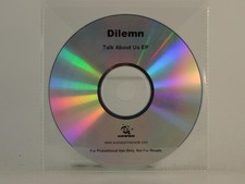 DILEMN TALK ABOUT US EP (H1) 1 Track Promo CD Single including Plastic Sleeve 