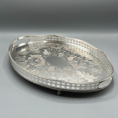 Vintage silver plated - vintage, footed