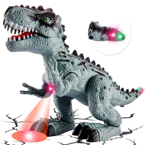 Dinosaur with lights and - with,