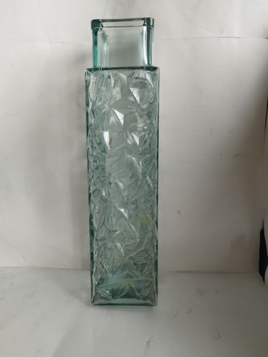 Vintage large glass vase