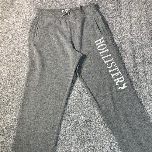 Hollister grey joggers - hollister,