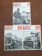 3 x Loco Profile  No`s  3 4