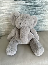 Mamas & and Papas Grey Elephant Soft Toy Comforter bnwot new no tag 11” tall
