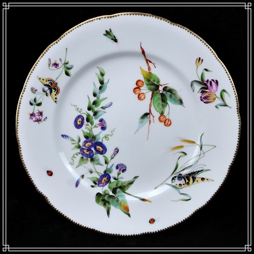 English porcelain plate - english,