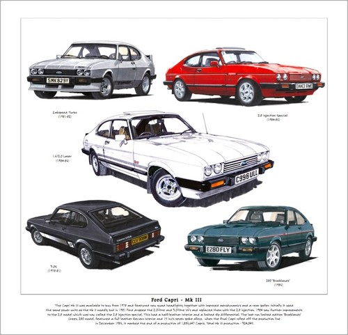 Ford capri mkiii - -, fine