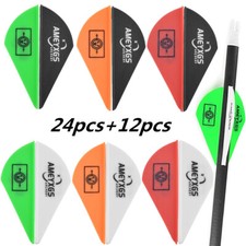 36x archery feathers rubber - 36x,