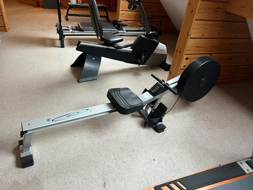 Air rower rowing - air, machine