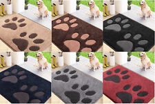 FCSDETAIL Muddy Paws Indoor Door Mat Washable Entrance Rug