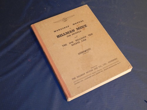 1946 hillman minx ten - 1946, &