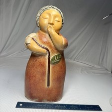 Hand Painted Art Pottery 14"