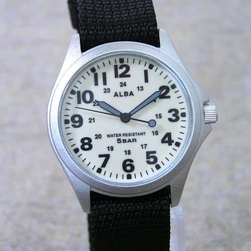 Stock seiko alba field gear - uk,