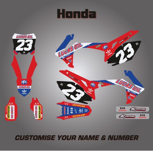 Custom honda graphics - custom, mx