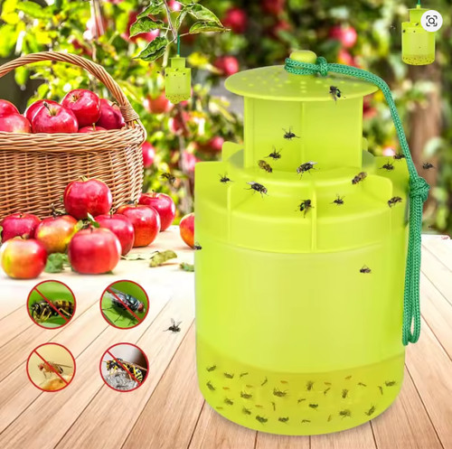 Reusable fruit fly trap killer - reusable,