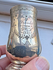 Victorian Brass cup mug