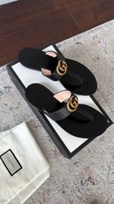 Gucci Double G Thong Sandals