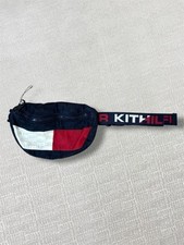 Kith Tommy Hilfiger Bum Bag Blue Red Designer Zip Up Pockets Summer Festival Y2K