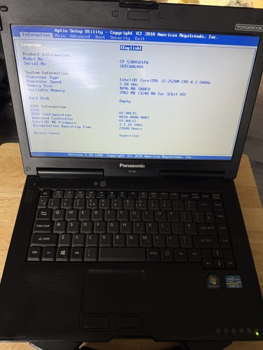 Panasonic toughbook i5 - cf-53, ,