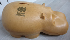 RARE VINTAGE 1970's HENRI HIPPO BANK OF SCOTLAND MONEY BOX MADE IN FINLAND