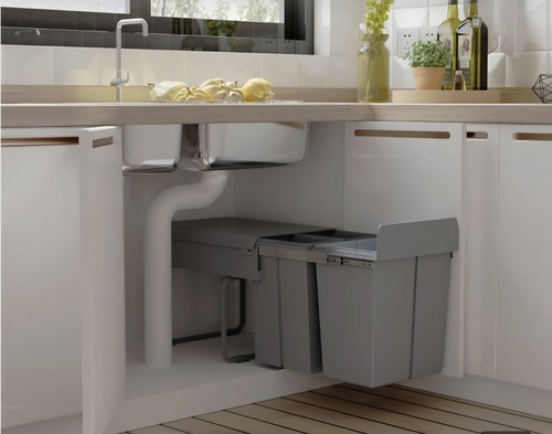 Homcom kitchen recycling - kitchen,