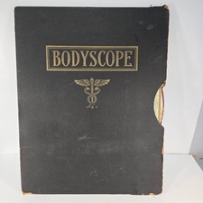 Vintage "Bodyscope" Illustrated Anatomical Book with Dials And Full Covers