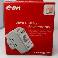 E-on Power Down Energy Saving Socket Surge Protection (Plug PC Desktop Computer)