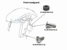 Stainless steel front mudguard shoulder bolts rubber grommet GSXR750 2011-2020