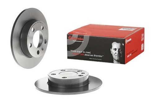 Rear brake discs solid coated - discs,