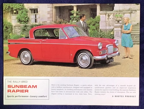 Sunbeam rapier red sales - rapier,
