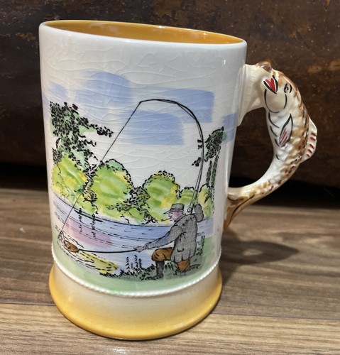 Vintage ceramic mug - mug, stein