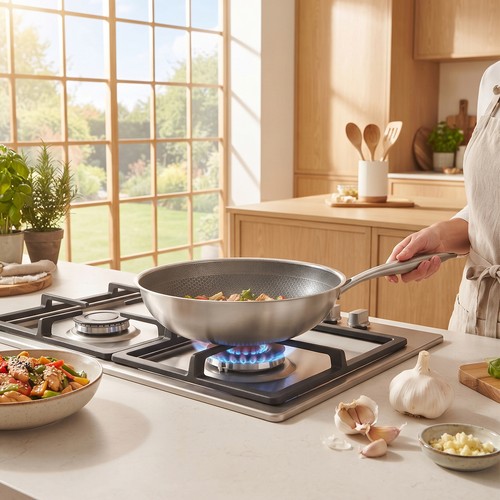 34cm honeycomb stainless steel - 34cm,