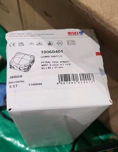 Wiska 308 grey ip66 - wiska, 308/5