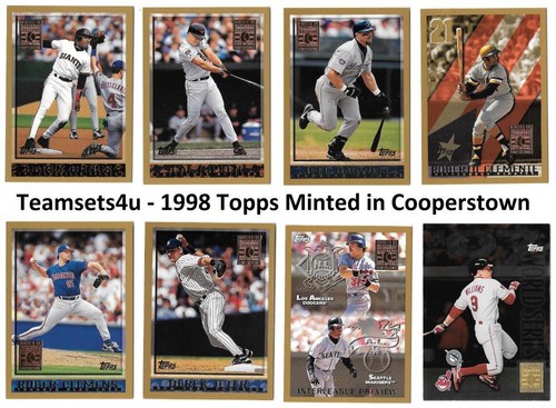 1998 topps minted - 1998, in
