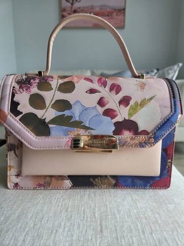 Ted baker pale pink floral - baker, bag