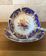 Vtg paragon quatrefoil tea - quatrefoil,