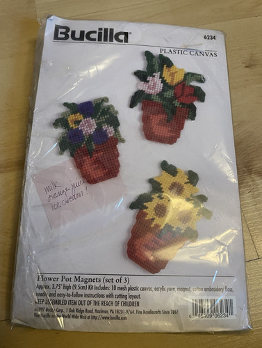 Bucilla embroidery kit plastic - bucilla,