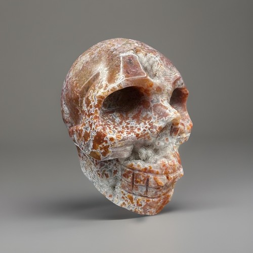 Crystal skull ocean - ocean, jasper