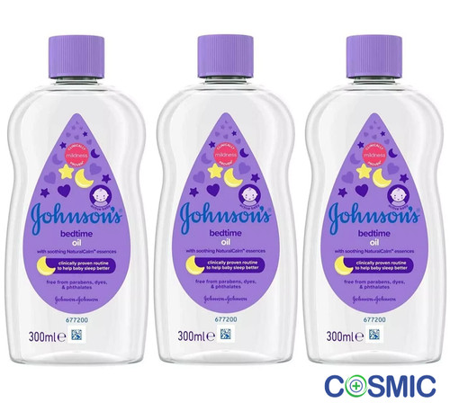 Johnsons baby bedtime oil - x,