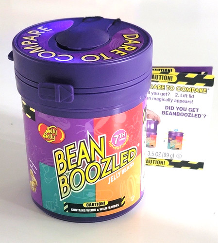 Bean boozled dispenser - bean, jelly