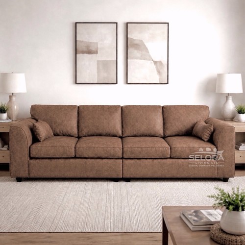 Oakley seater sofa tan - sofa,
