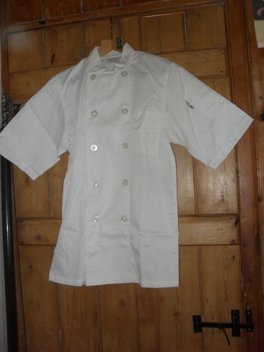 Unisex white polyester cotton - white, polyester/cotton