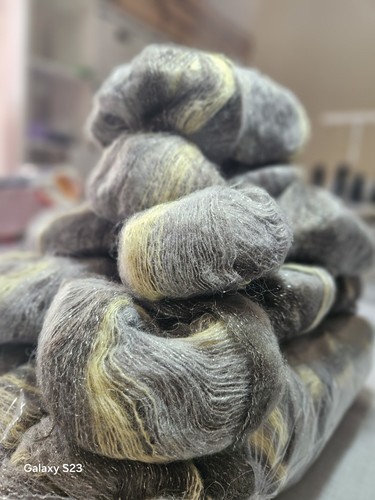 Lace weight mixed colour yarn - colour,