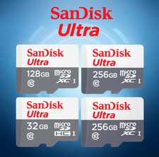 SanDisk Ultra Micro SD Memory Card Class 10 SDHC SDXC 32GB 64GB 128GB 256GB TF