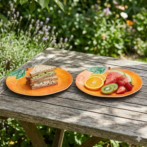 Piece serving platter - piece,