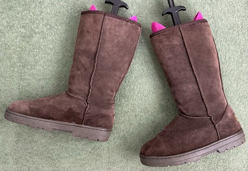 Goldigga suede fur - suede, lined