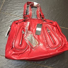 GUI LAROQUE RED HANDBAG BAG